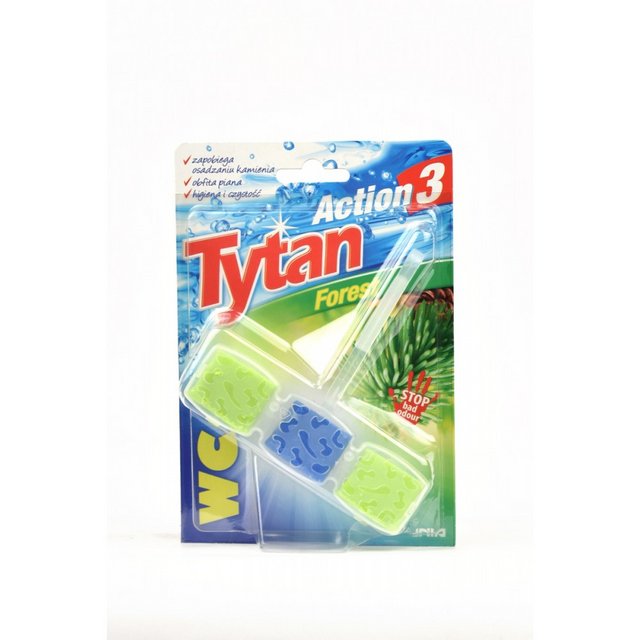 Блок для унітазу TYTAN, ароматизатор Лісовий, 1х45г